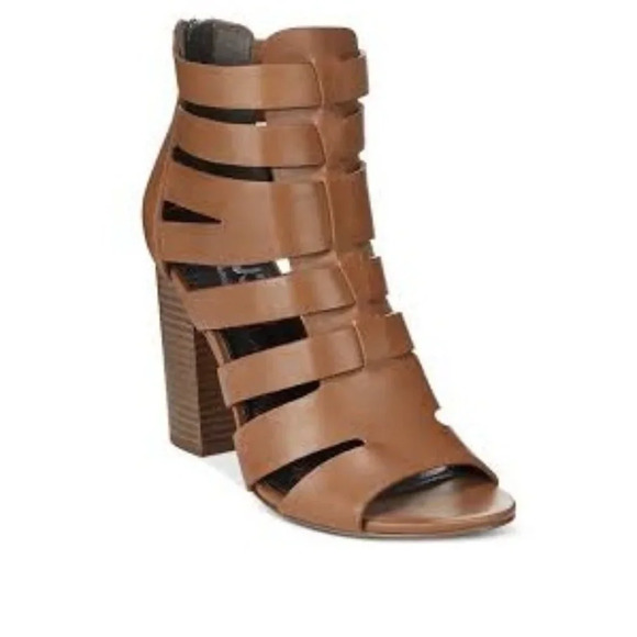 Sam Edelman York Yazmine Gladiator Heels Sandals Womens Size 6.5 M Brown Strappy - Picture 15 of 15